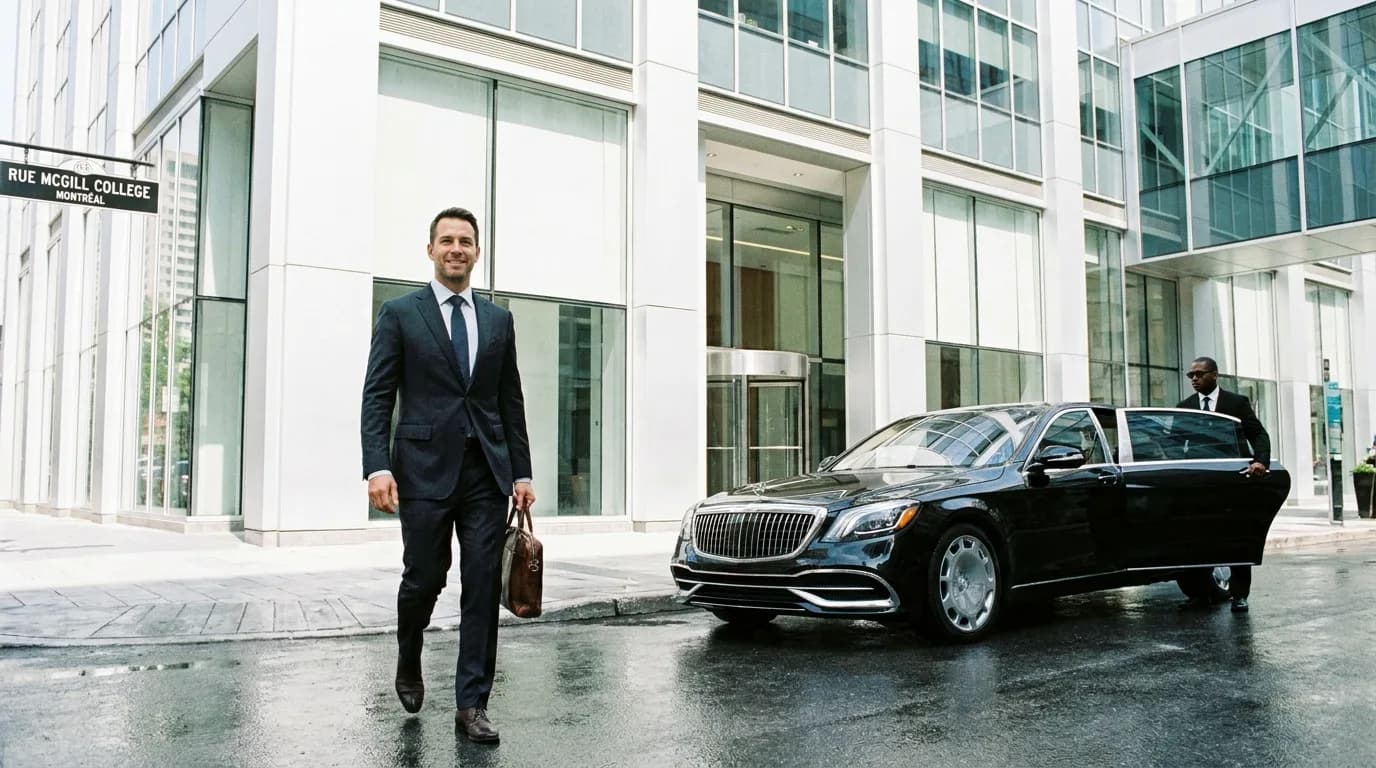 Corporate executive limousine service Montreal