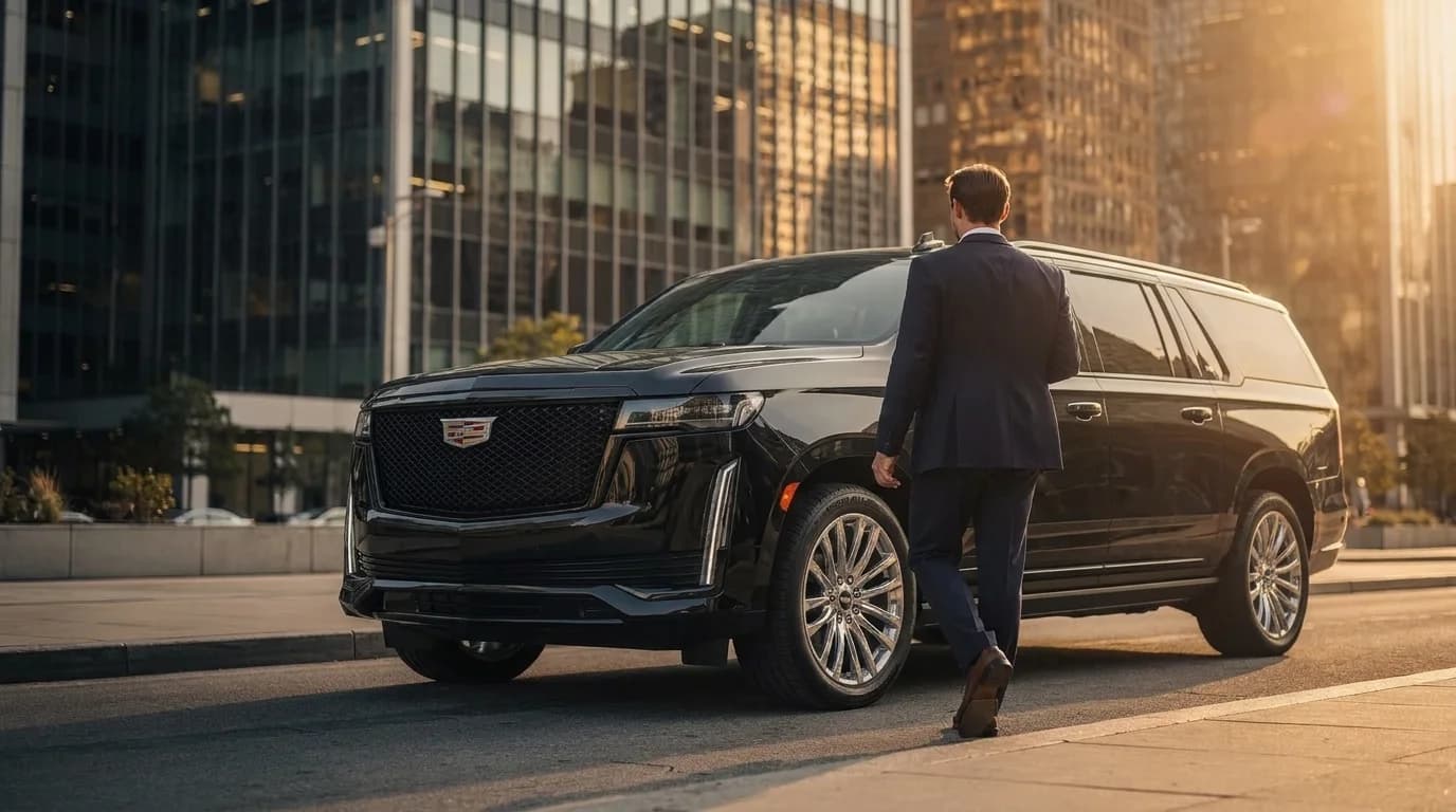 Executive limousine service Montreal downtown YUL airport transfer