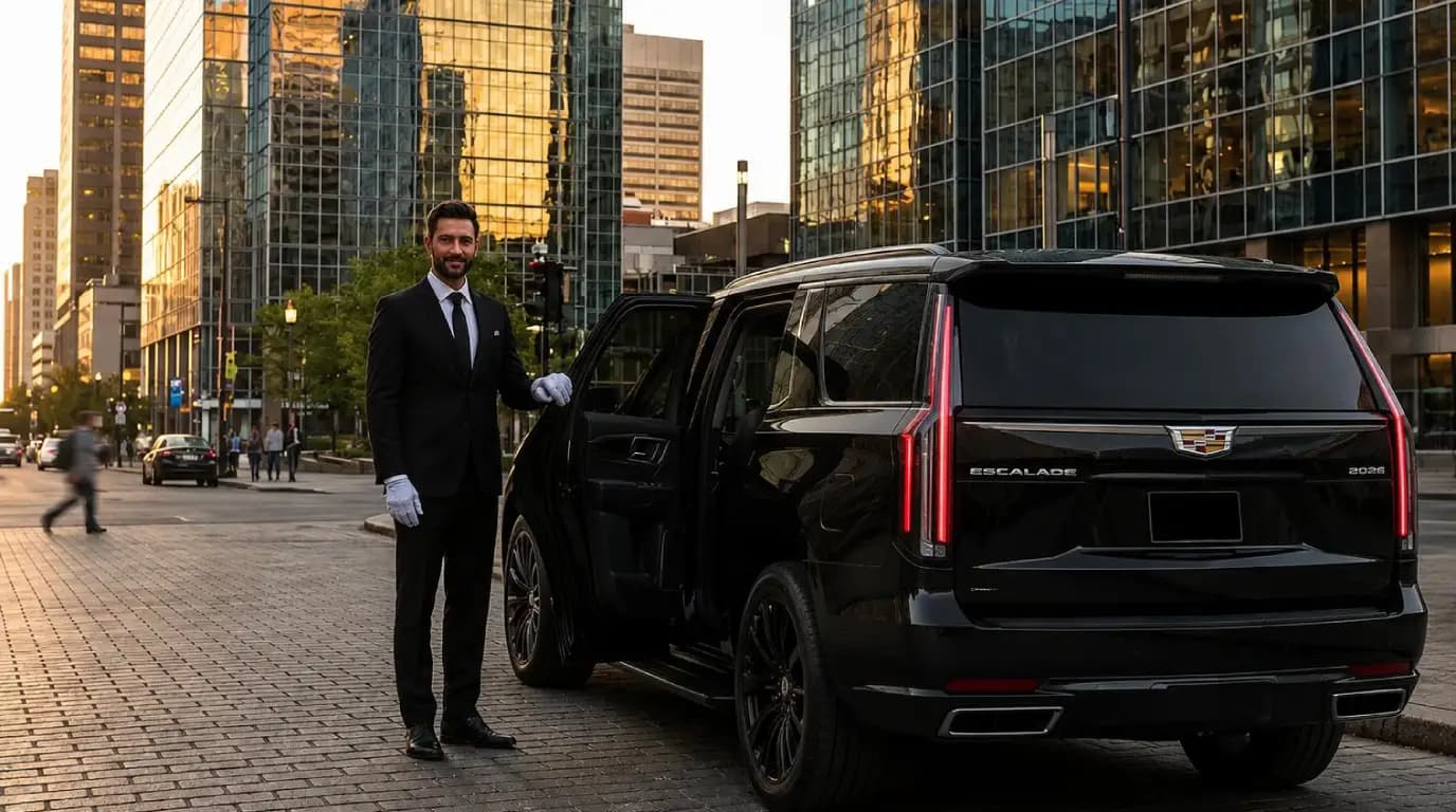 Hourly executive chauffeur service Montreal corporate